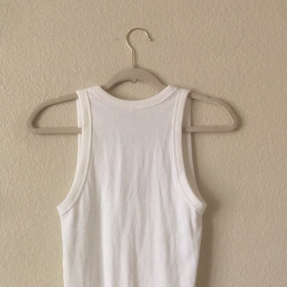 Abercrombie & Fitch Scoop Neck Tank Top Ribbed - Picture 5 of 13